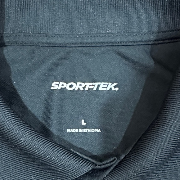Sport-tek Black pilot school Polo Shirt - Picture 2 of 6